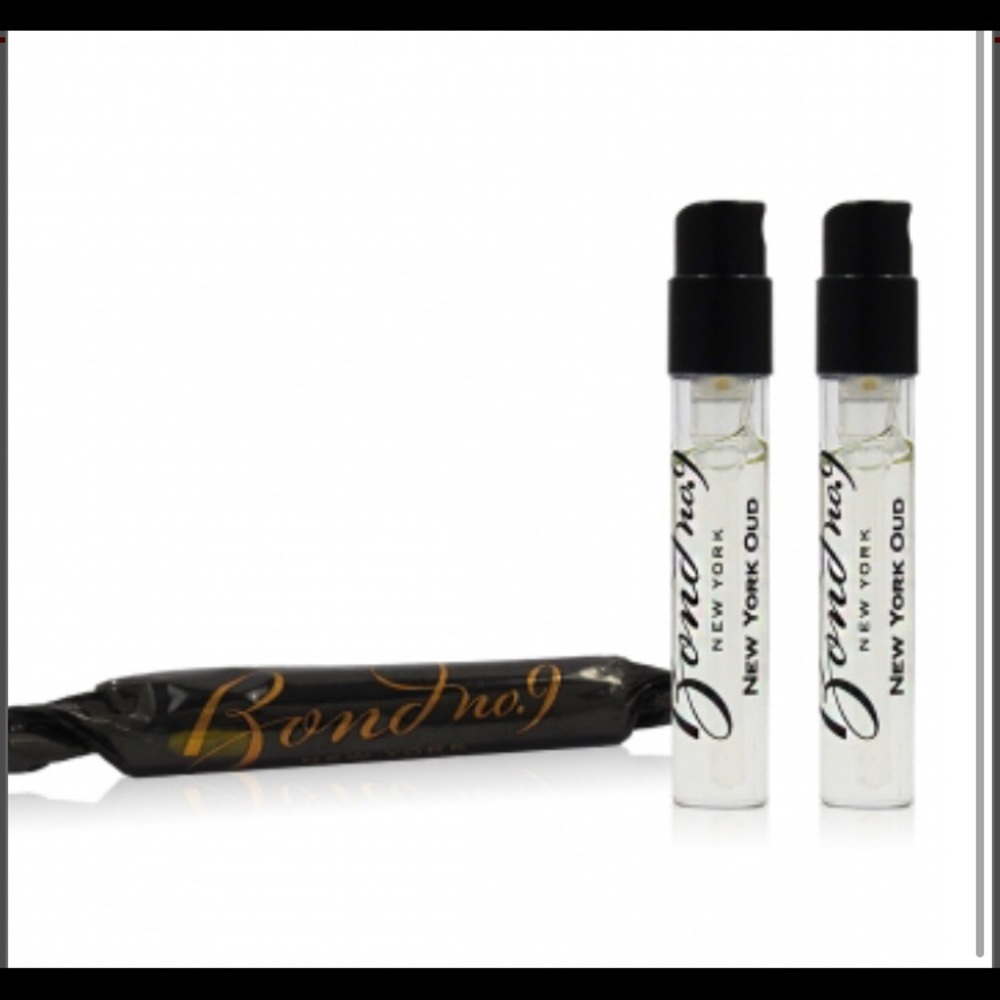 BOND NO. 9 NEW YORK: "NEW YORK OUD" - SAMPLE SIZE. SET OF 2 (1.7 ML each). NEW.